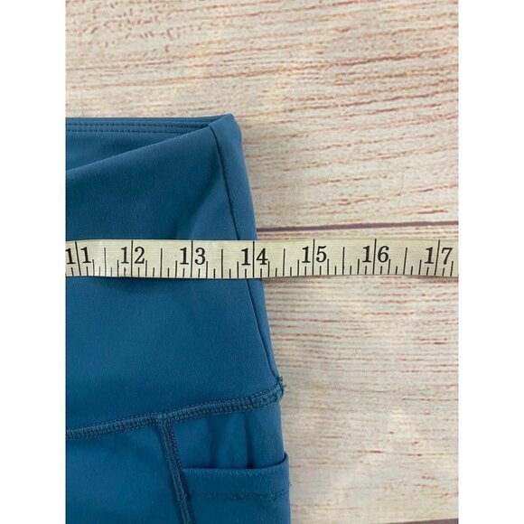 Feed Me Fight Me Women's Blue Athletic Crossfit Leggings - Large - Picture 8 of 12